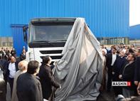 خط تولید کامیون ایرانی چاپار توسط رئیس جمهور افتتاح شد